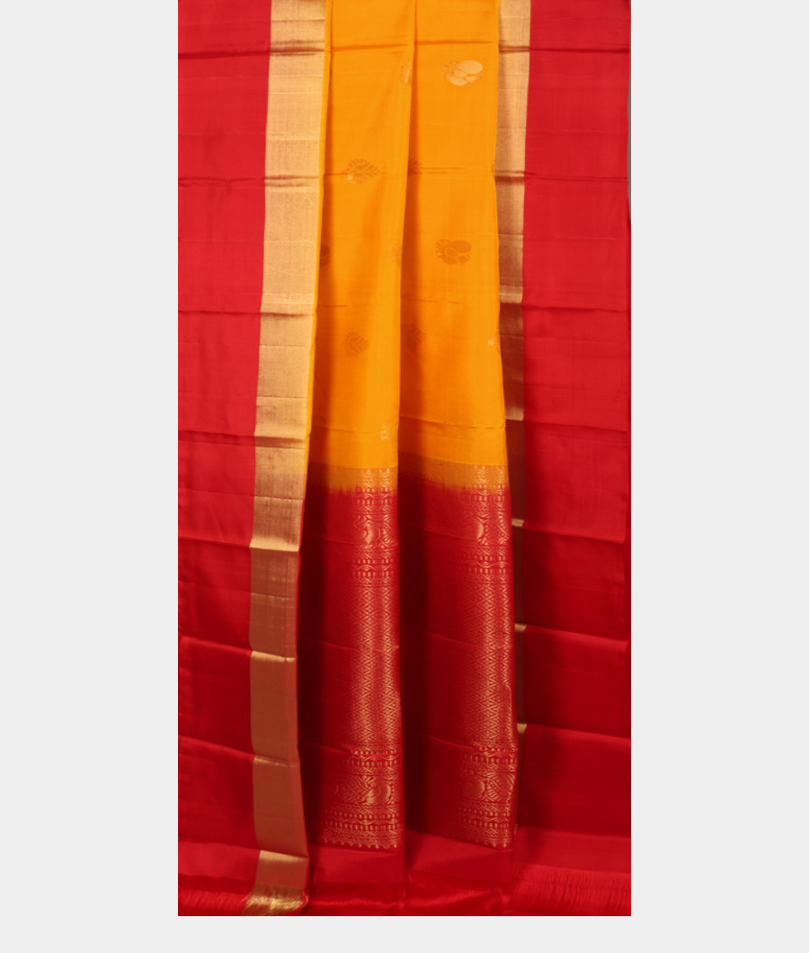 Yellow Soft Silk Saree T2863212