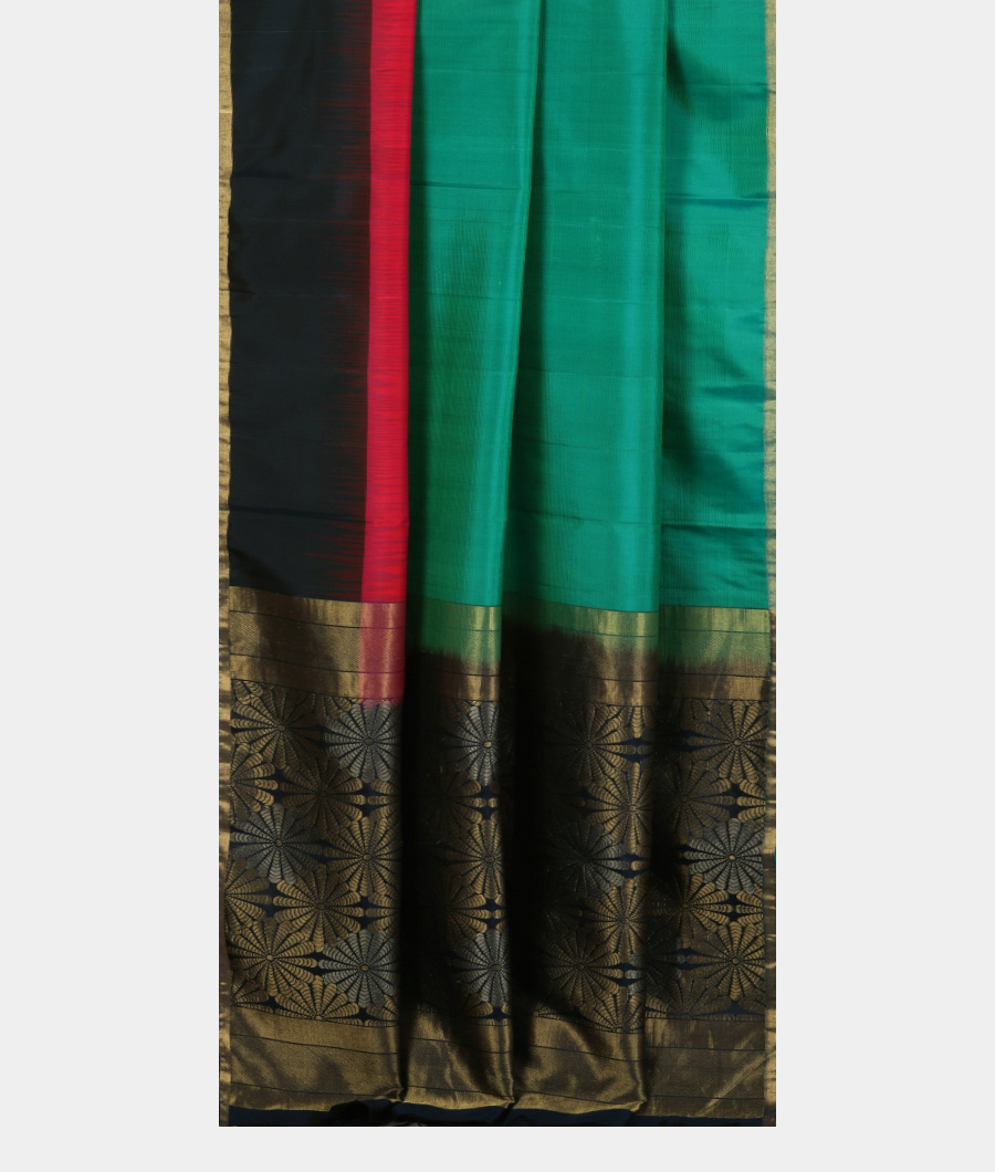 Green Soft Silk Saree T2434762
