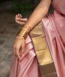 Pink Handwoven Kanjivaram Silk Saree T3084454