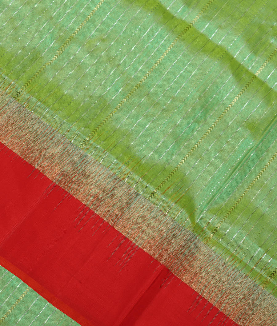 Green Soft Silk Saree T294008-image