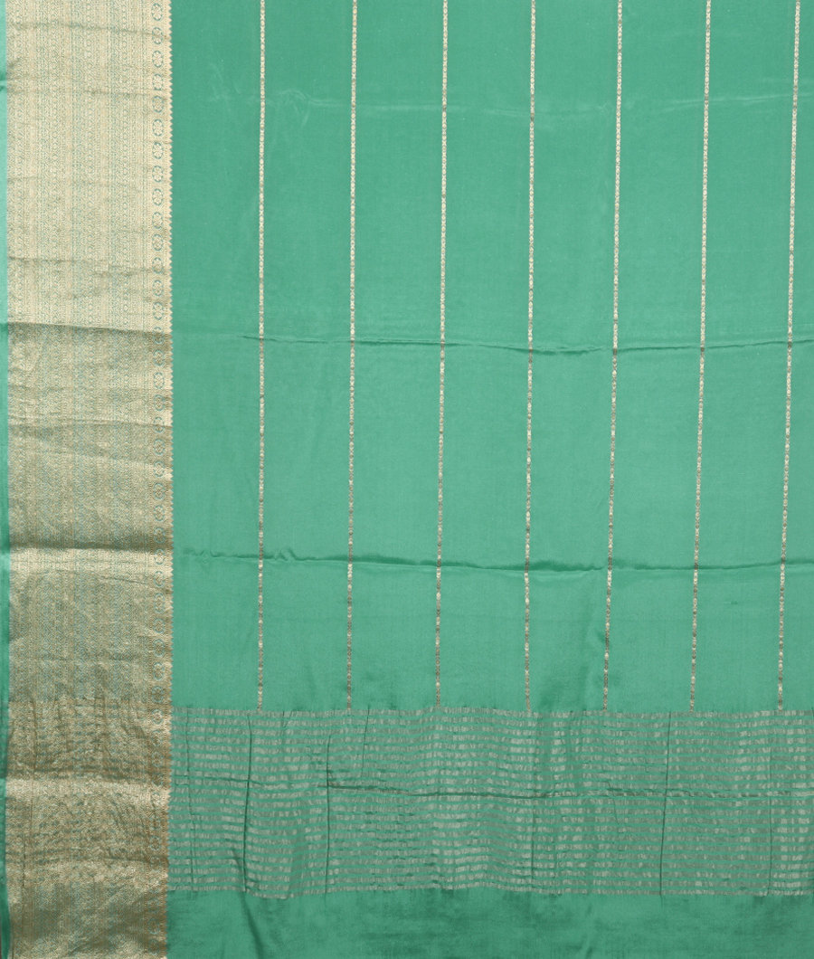 Green Mysore Silk Saree T3239674