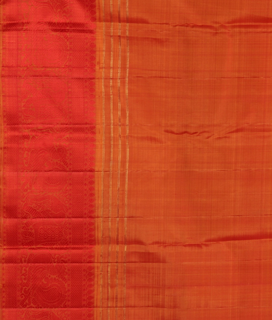 Black Handwoven Kanjivaram Silk Saree T3093735