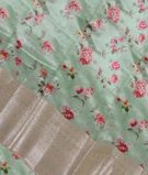 Green Chaniya Silk Saree T3295911