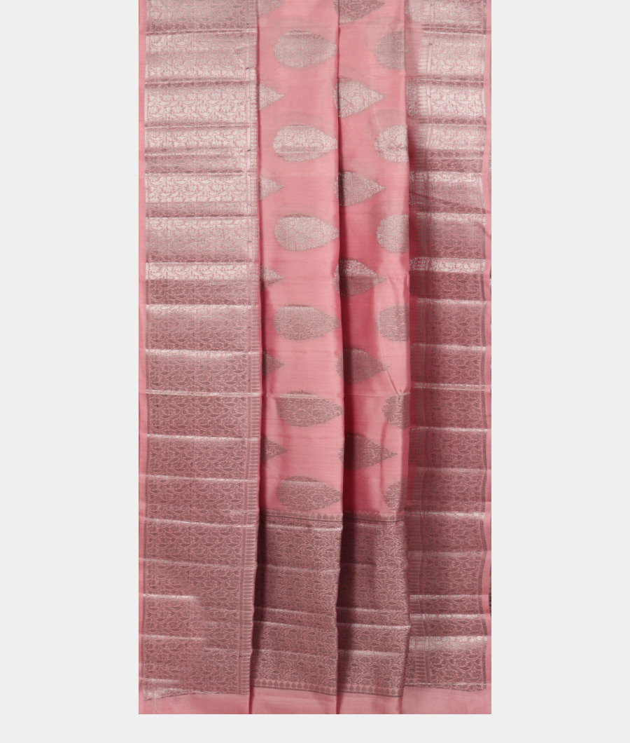 Pink Chaniya Silk Saree T3292702