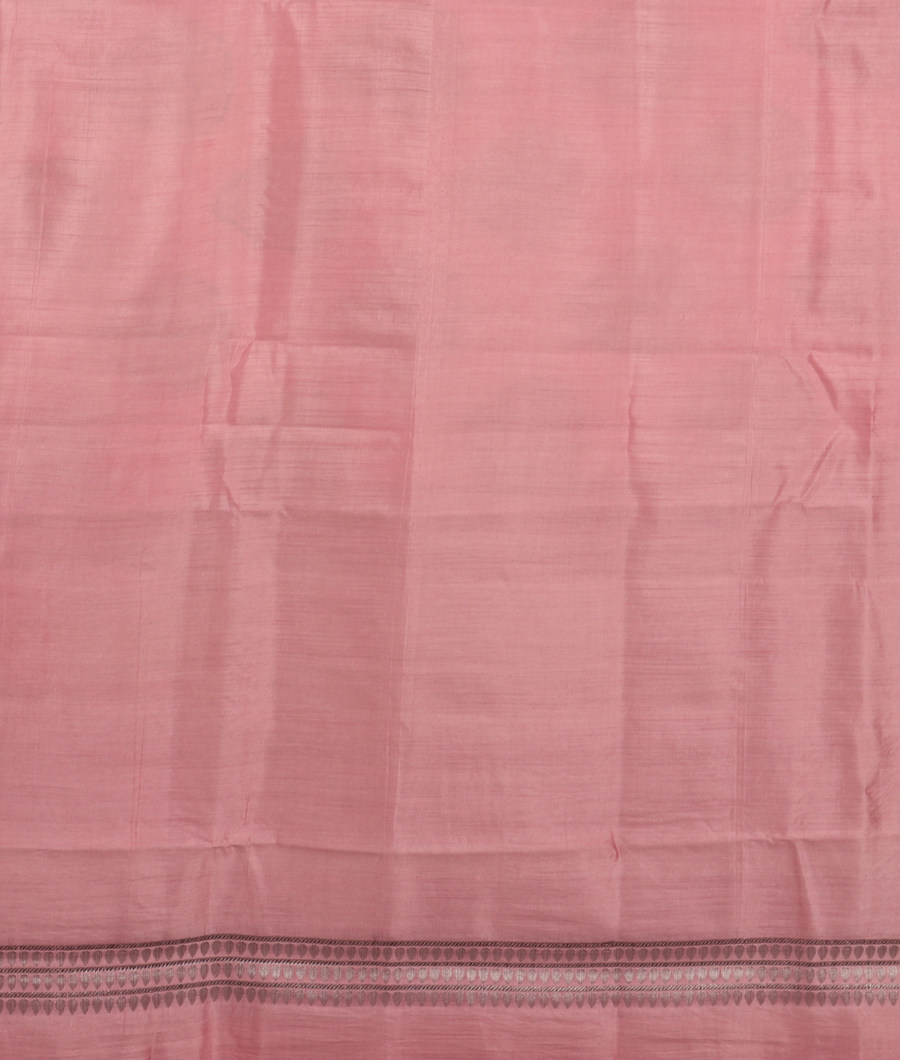 Pink Chaniya Silk Saree T3292703