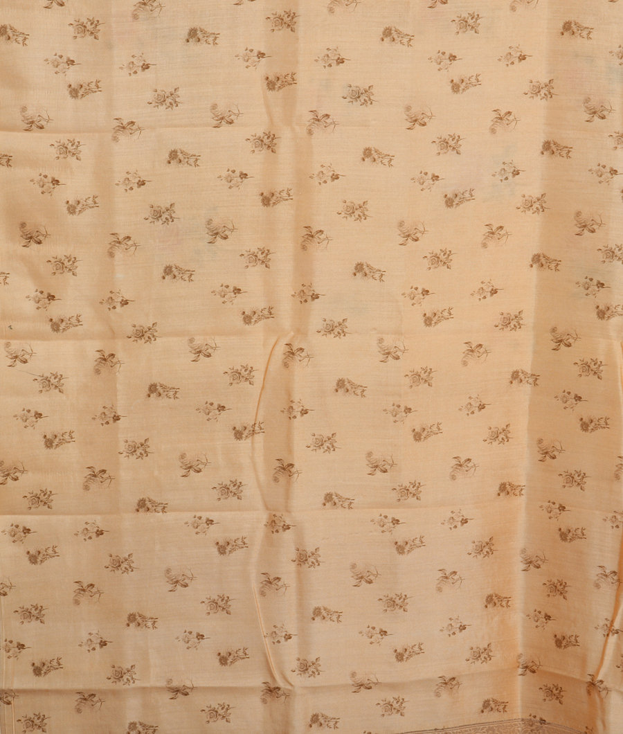 Yellow Chaniya Silk Saree T3295433