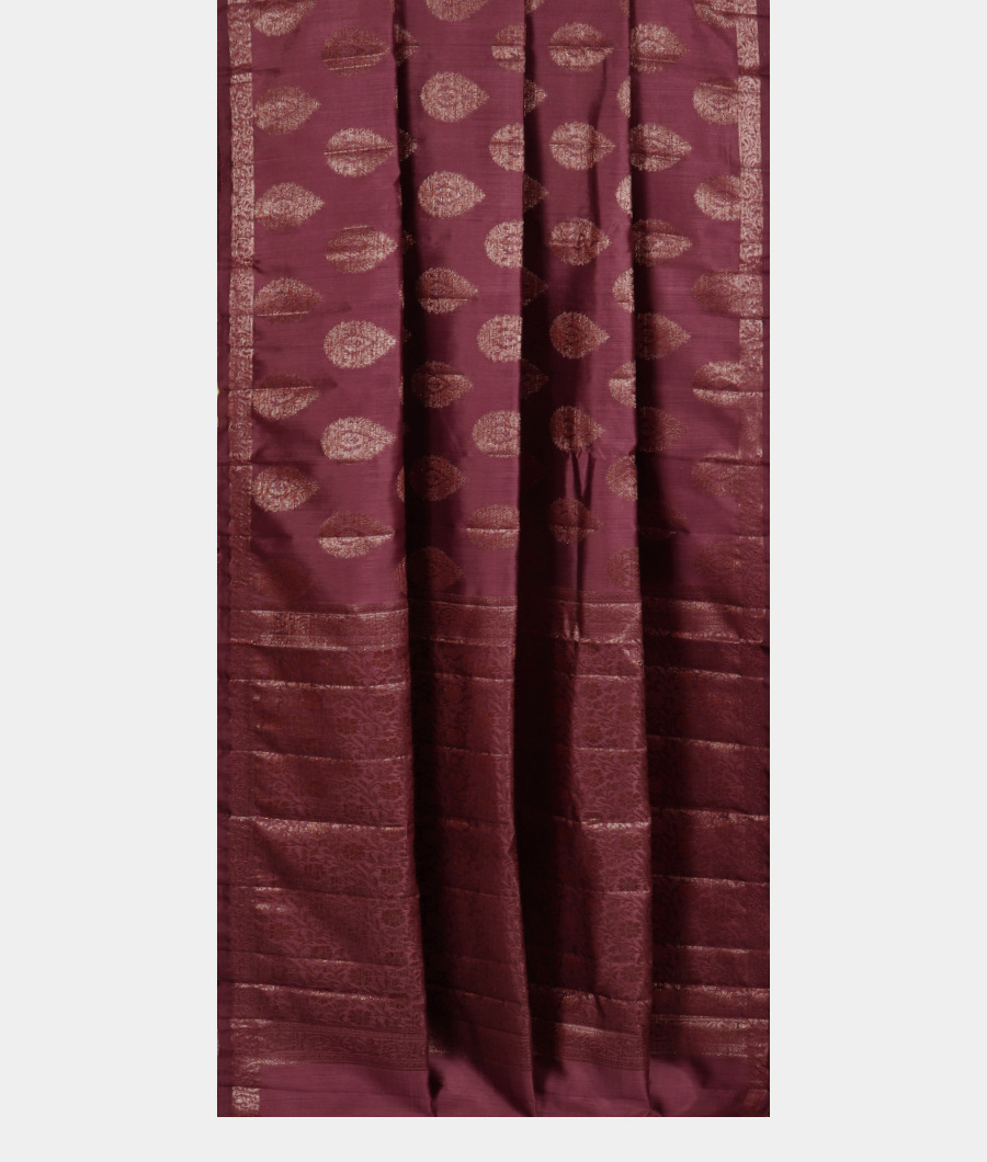 Mauve Pink Chaniya Silk Saree T3293442
