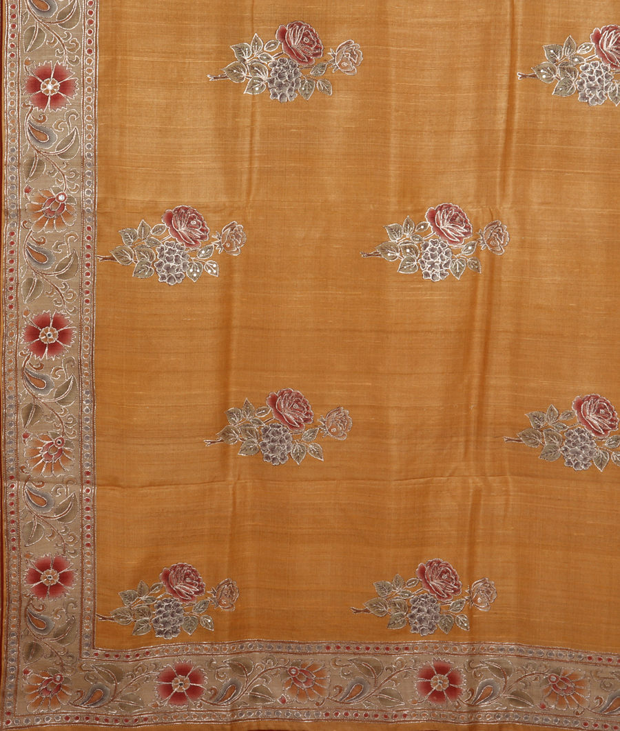 yellow-tussar-embroidery-saree-t329498-t329498-d