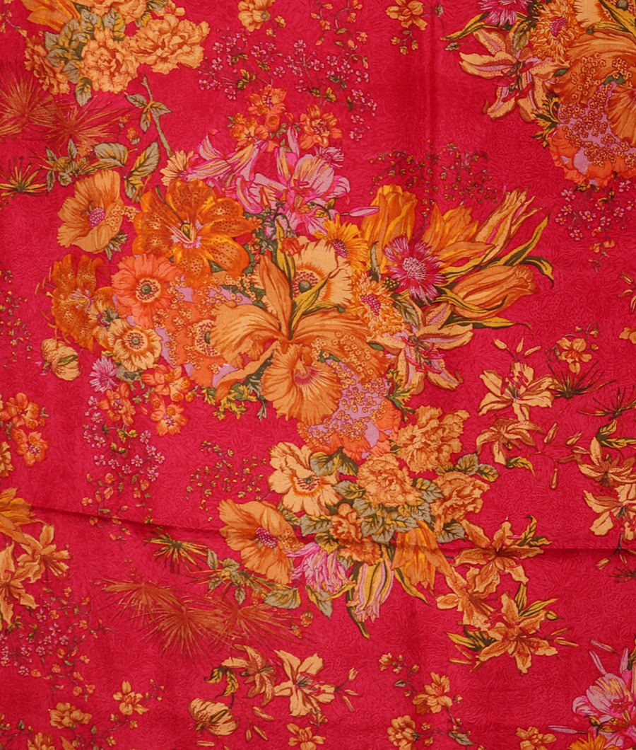 Purple Mysore Silk Saree T3284324