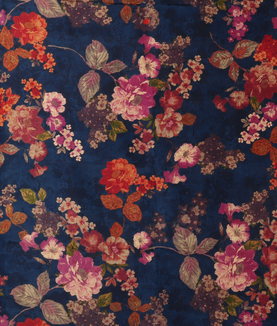 Blue Mysore Silk Saree T3284274