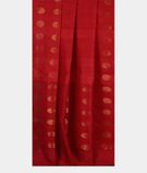 Red Handwoven Tussar Saree T3194822