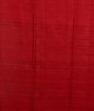 Red Handwoven Tussar Saree T3194823