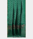 Green Linen Printed Saree T3301902