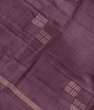 Purple Tussar Printed Saree T3288521