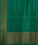 Green Banaras Tussar Saree T3296084
