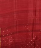 Red Tussar Embroidery Saree T3294953