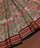 Green Vidarbha Tussar Saree T3189064