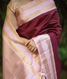 Brown Handwoven Kanjivaram Silk Saree T3103184