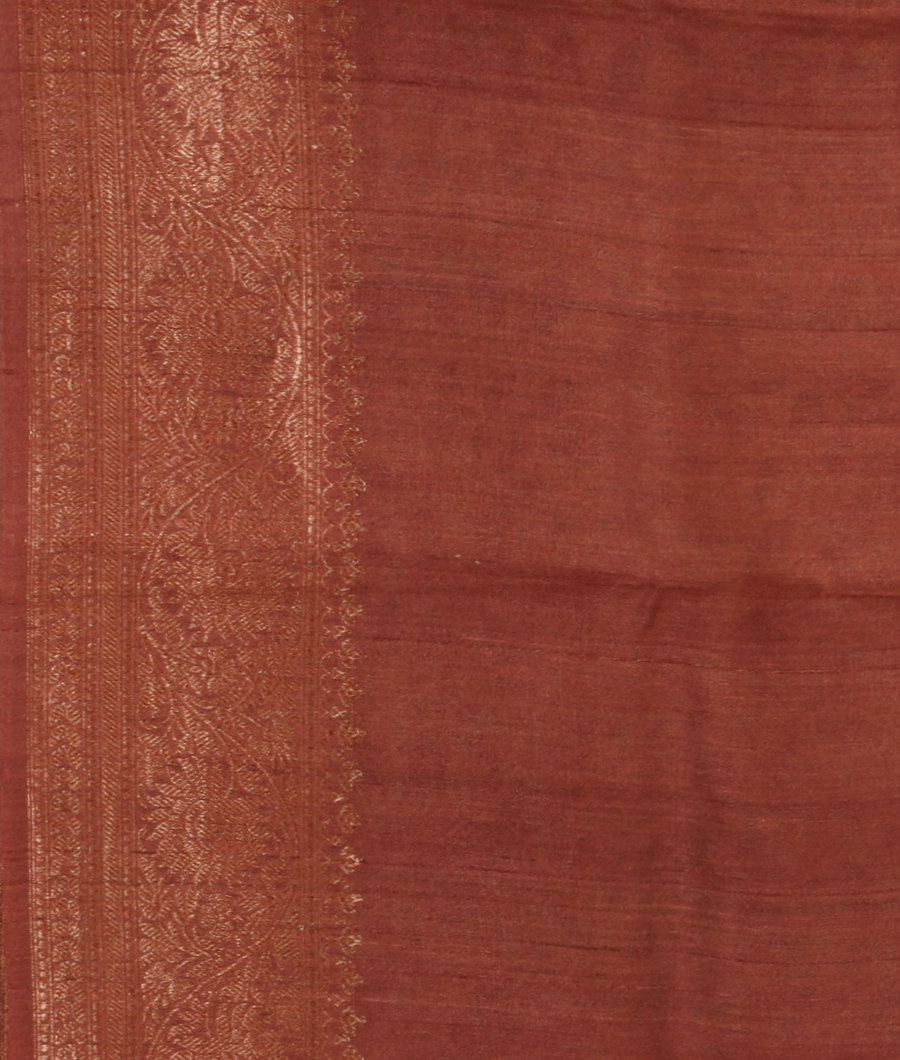 Beige Vidarbha Tussar Saree T3162883