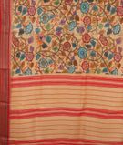 Beige Vidarbha Tussar Saree T2371774