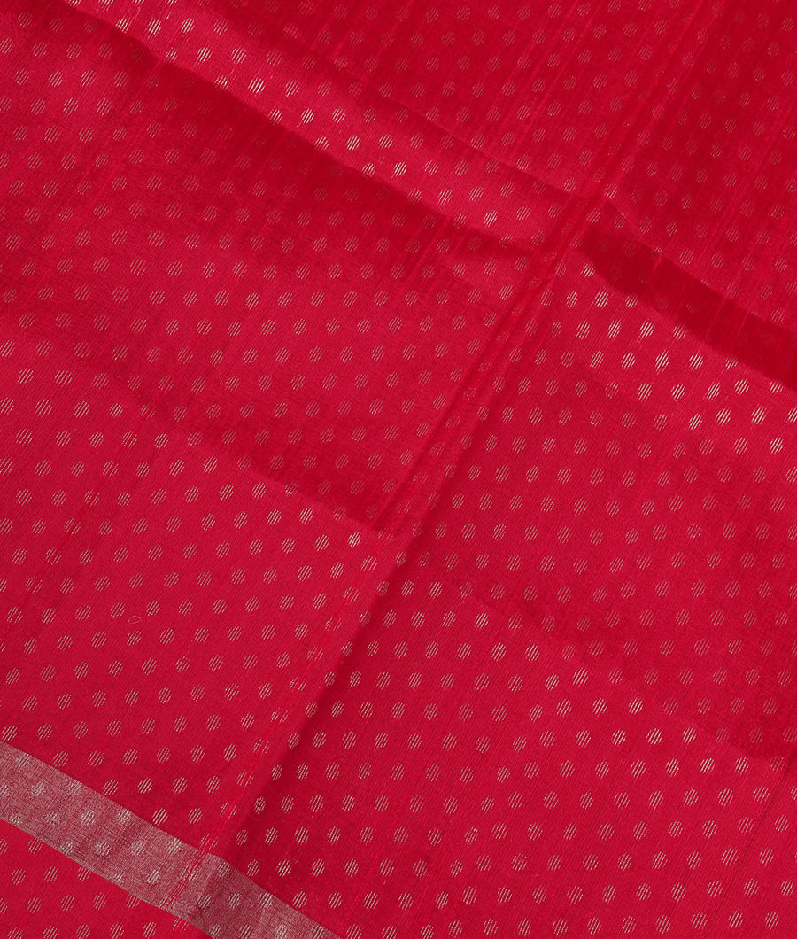 Magenta Woven Raw Silk Saree T331966-image