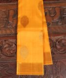 Yellow Handwoven Kanjivaram Silk Saree T3318361