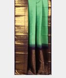 Green Handwoven Kanjivaram Silk Saree T3249052
