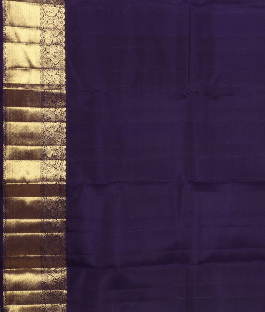 Green Handwoven Kanjivaram Silk Saree T3249053