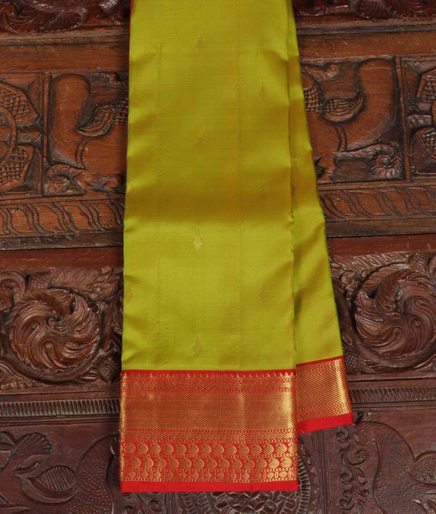 Green Soft Silk Saree T315987-image