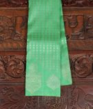Green Handwoven Kanjivaram Silk Saree T3255011