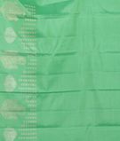 Green Handwoven Kanjivaram Silk Saree T3255013
