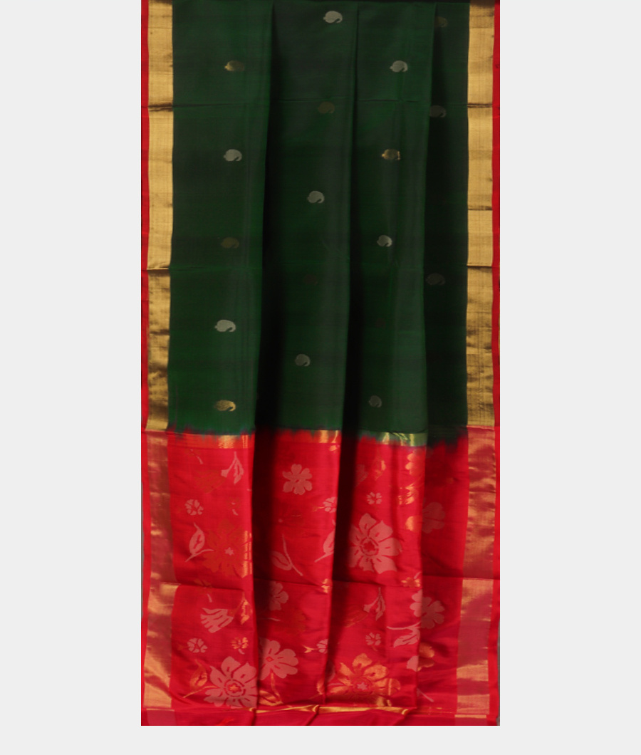 Green Uppada Silk Saree T3322582