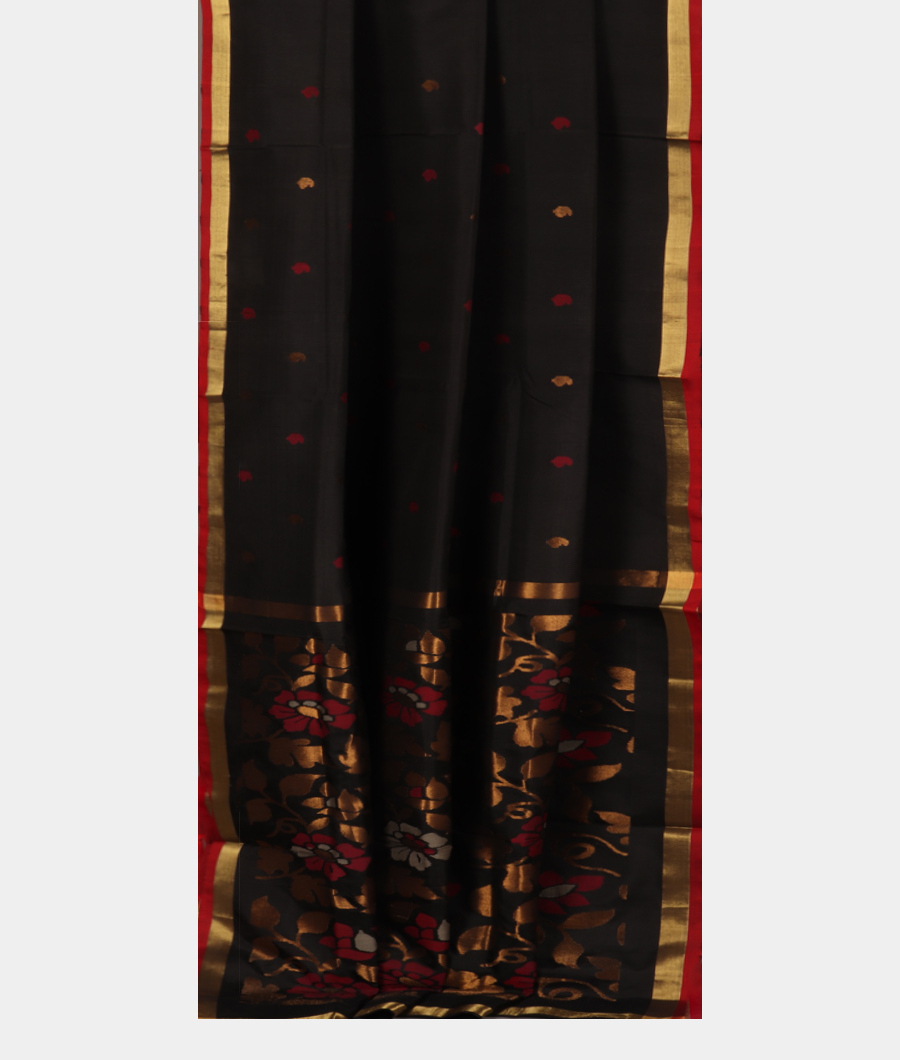 Black Uppada Silk Saree T3322432