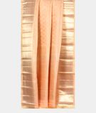 Light Peach Handwoven Kanjivaram Silk Saree T3147022