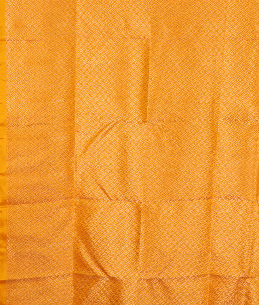 Yellow Handwoven Kanjivaram Silk Saree T3309003
