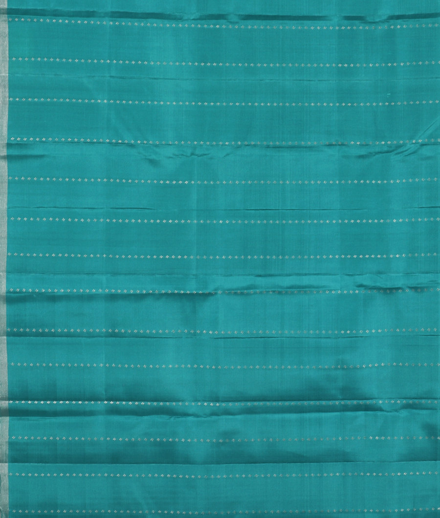 Blue Handwoven Kanjivaram Silk Saree T3308613