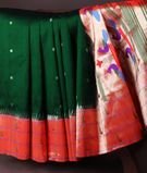 Green Paithani Silk Saree T3334213