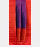 Purple Handwoven Kanjivaram Silk Saree T3330442