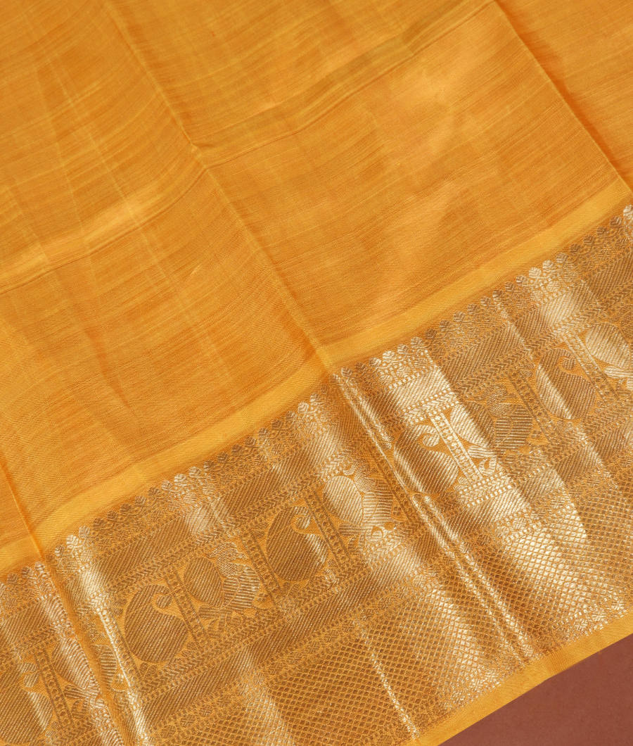Grey Bandhani Kanjivaram Silk Saree T2628183