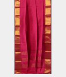 Pink Handwoven Kanjivaram Silk Saree T2448102