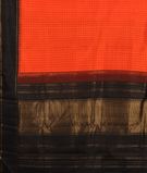 Orange Handwoven Kanjivaram Silk Saree T3210804