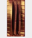 Burgundy Handwoven Kanjivaram Silk Saree T3183312