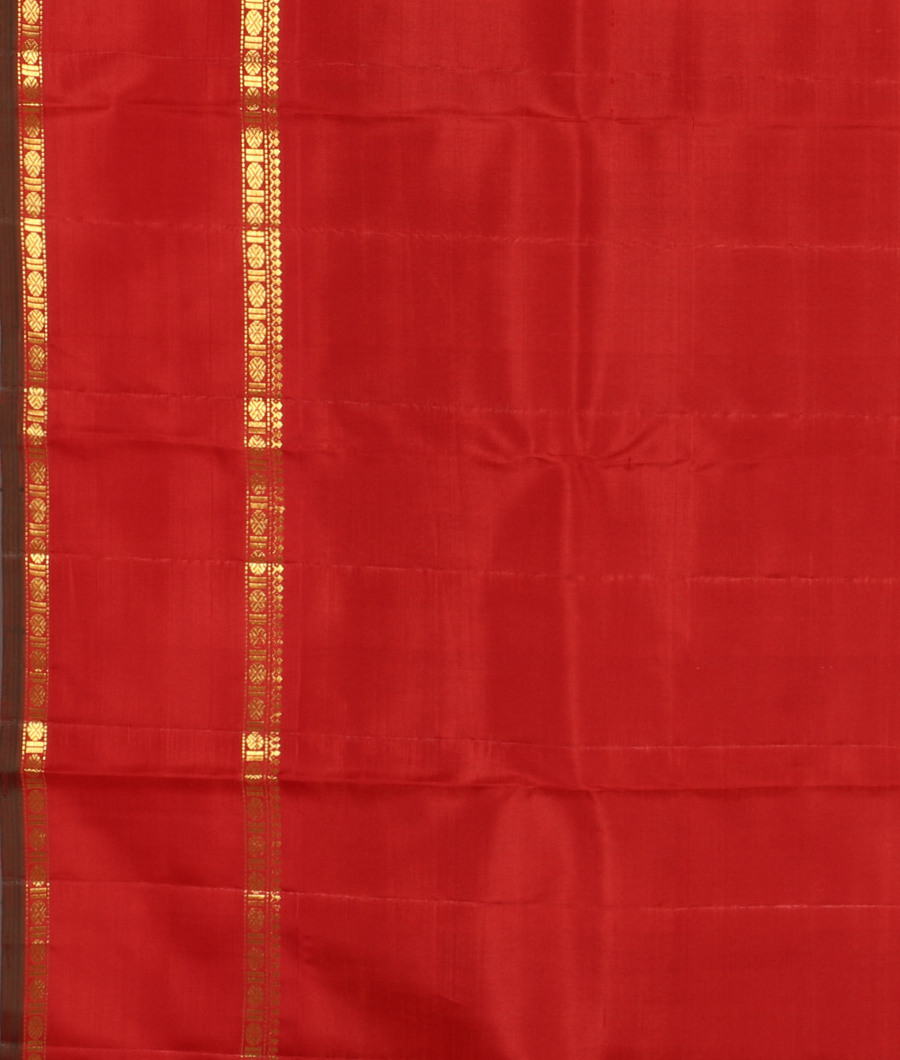 Green Handwoven Kanjivaram Silk Saree T3274783