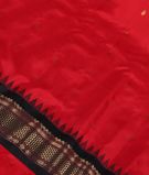 Red Gadwal Silk Saree T2346981