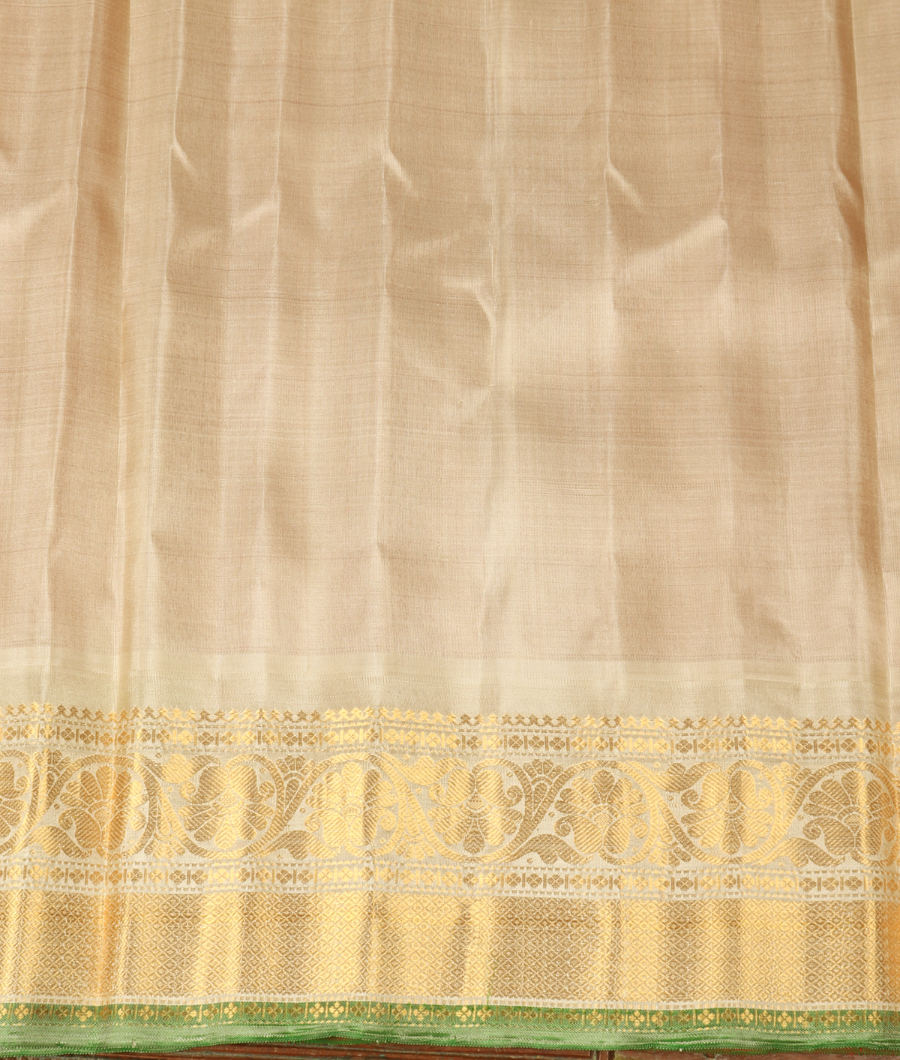 Red Gadwal Silk Saree T3321943