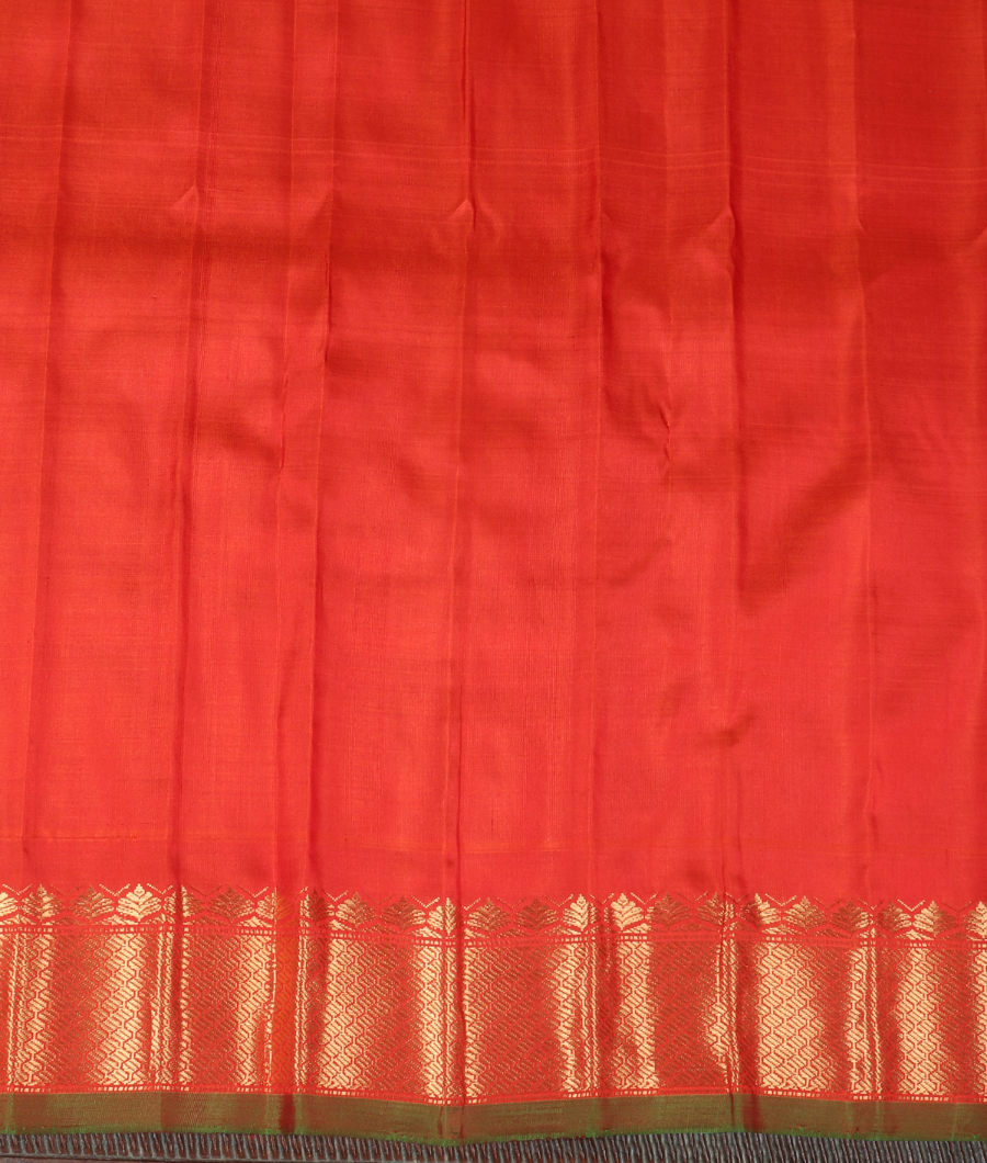 Cream Gadwal Silk Saree T3324723