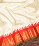 Cream Gadwal Silk Saree T3324724