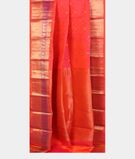 Orangish Pink Soft Silk Saree T3336682