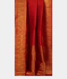 Red Handwoven Kanjivaram Silk Saree T3139932