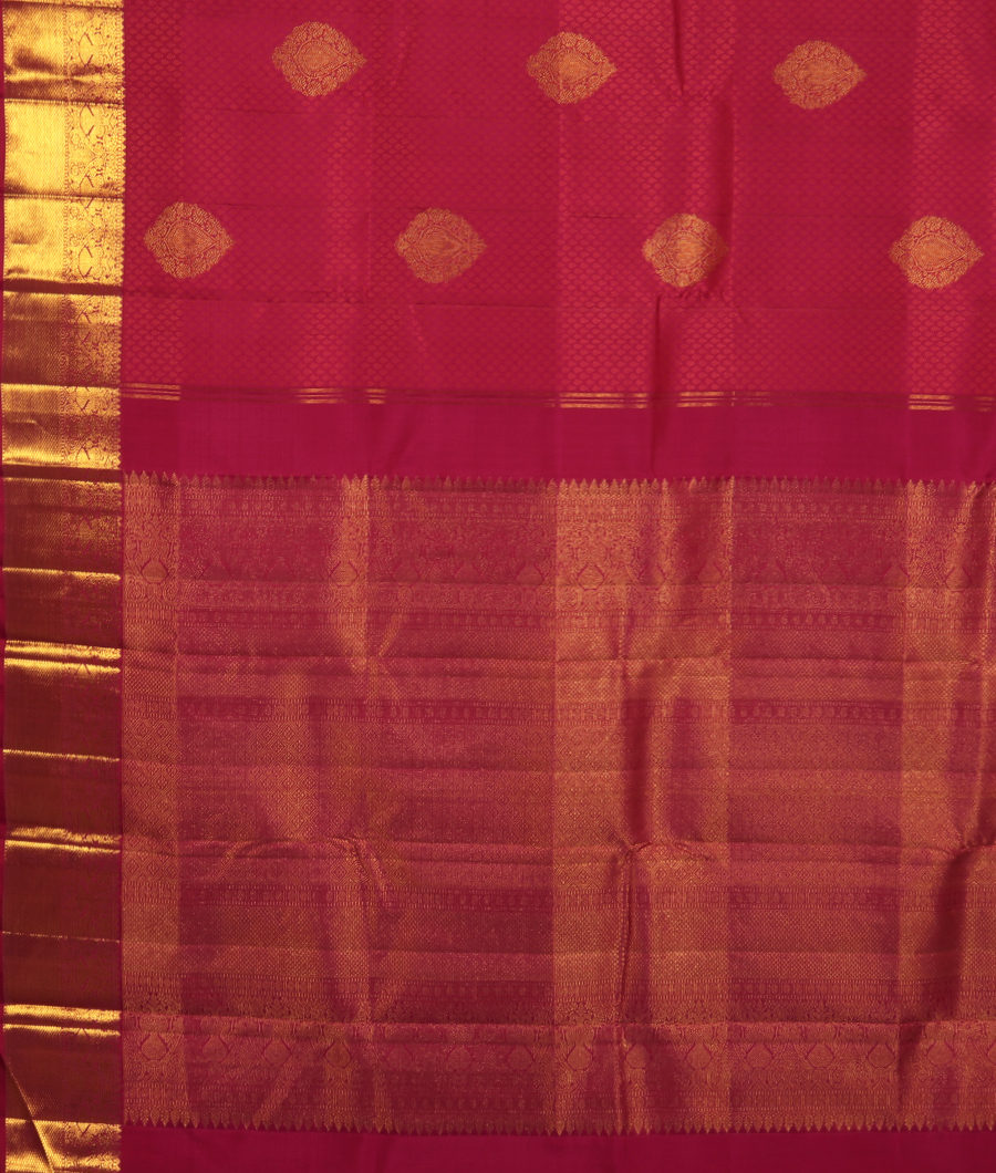 Pink Handwoven Kanjivaram Silk Saree T3246304
